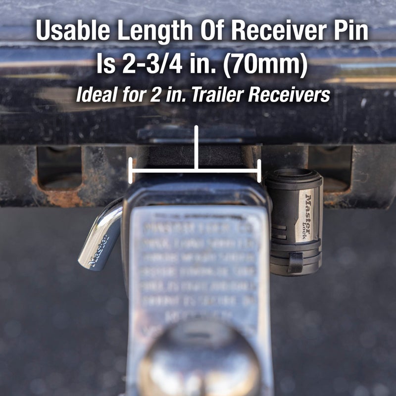 Master Lock 2848DAT Key Alike Set with Receiver and Coupler Latch Locks, 2-Piece Set - Image 4